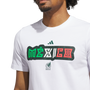 Camiseta con gráfico de gancho de la Copa Mundial de adidas México para hombre