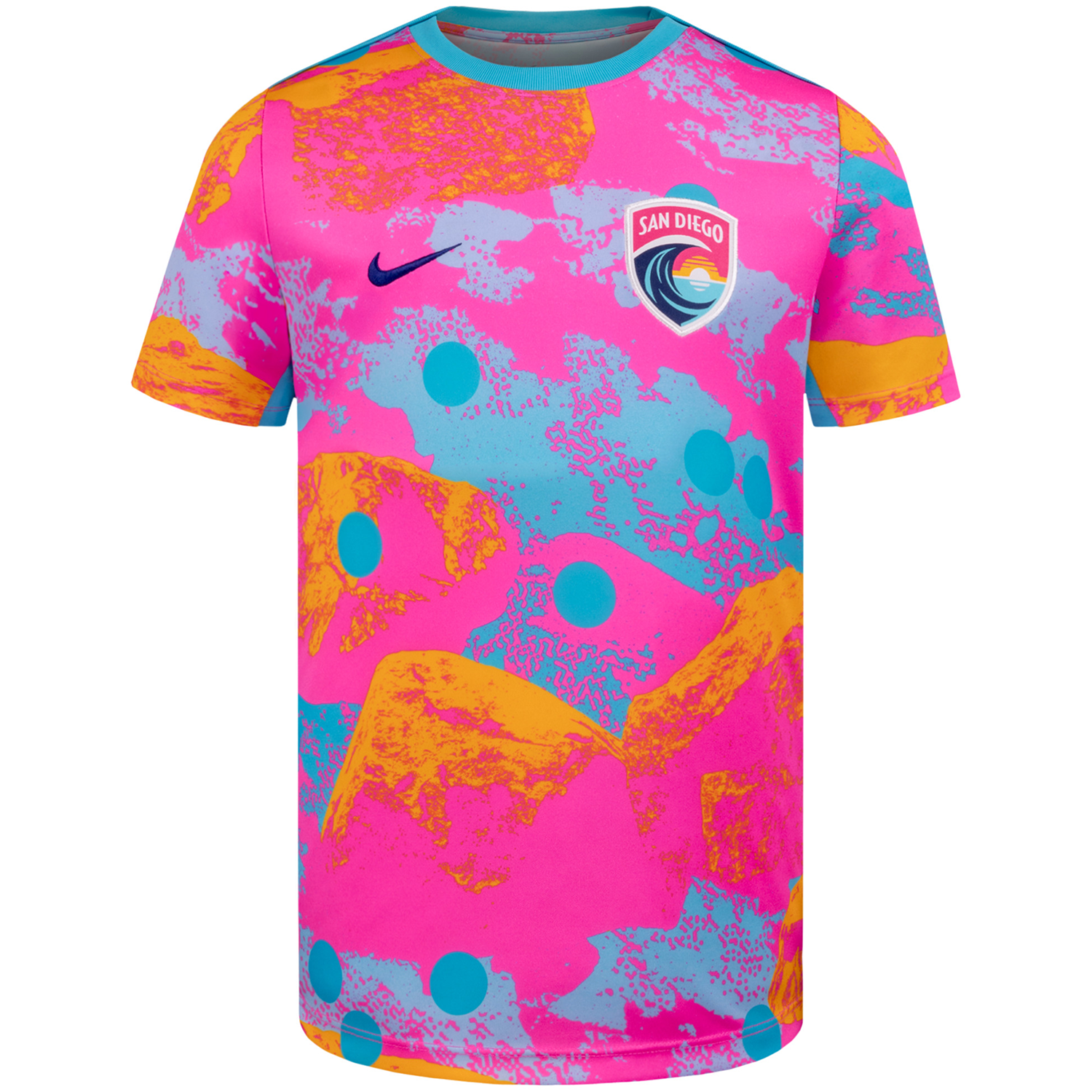 Nike San Diego Wave 2026 Youth Pre-Match Top