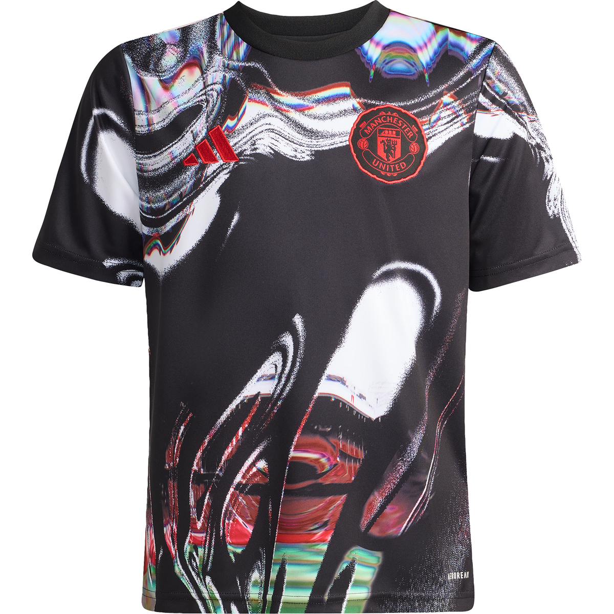 adidas Manchester United 2025-26 Youth Pre-Match Jersey