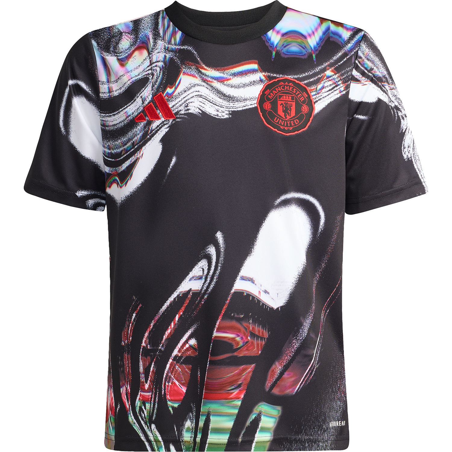 adidas Manchester United 2025-26 Camiseta Prepartido para Jóvenes