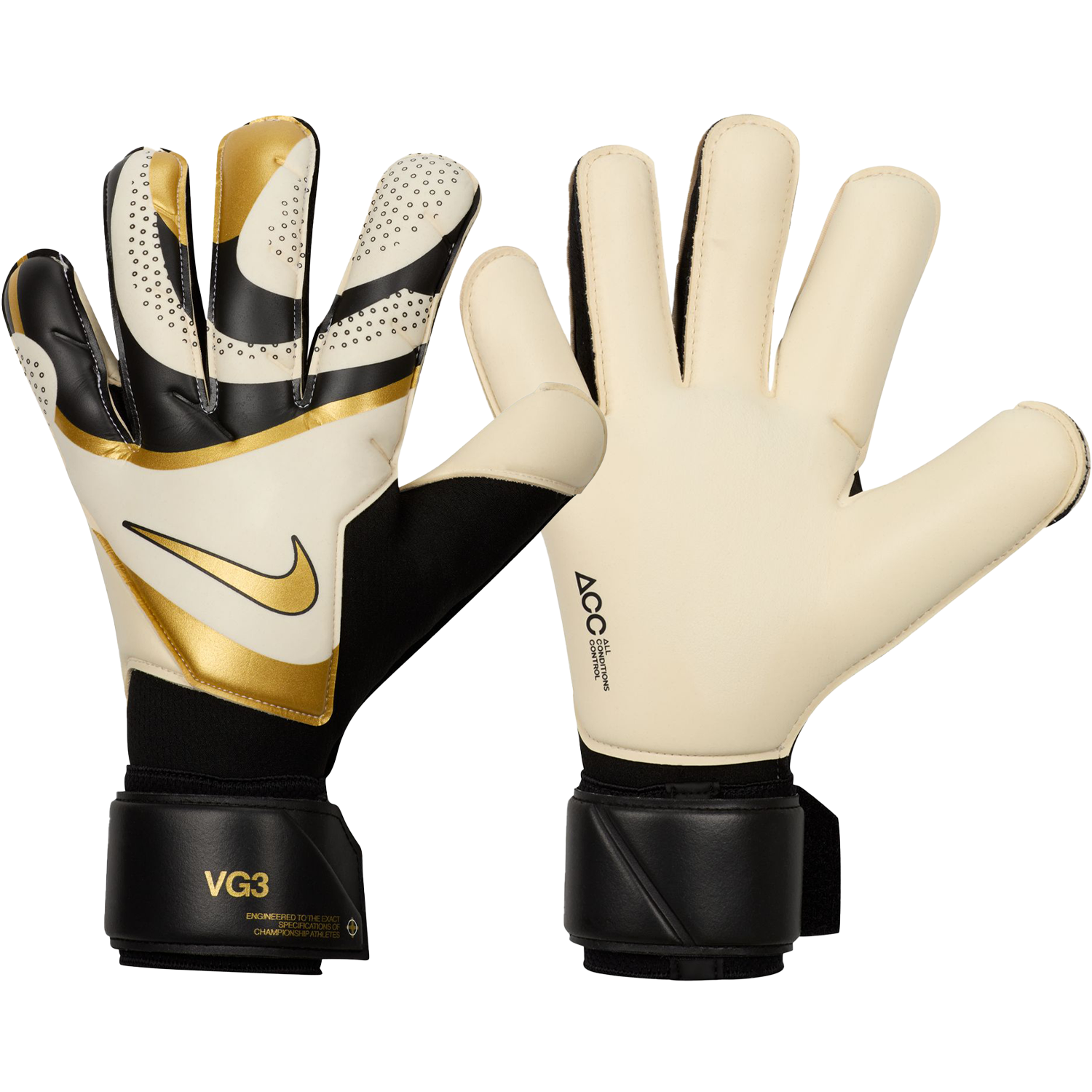 nike Vapor Grip 3 Goalkeeper Gloves Blue Fury Glacier Blue Blackened Blue