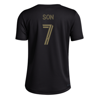 adidas Youth Lafc Son Heung Min Black Home Tee