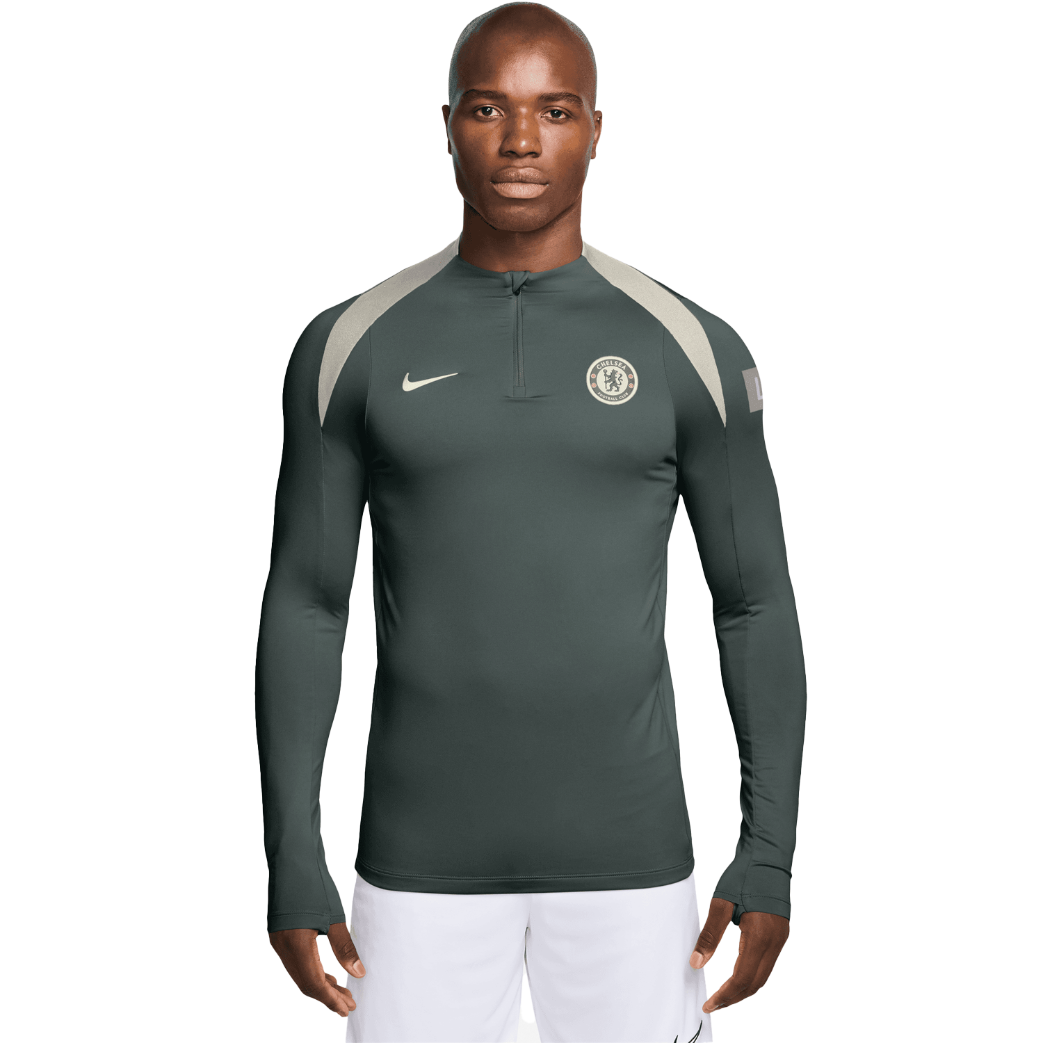 nike Chelsea FC Men’s Dri Fit Strike Drill Top Jade Horizon Outdoor Green Phantom
