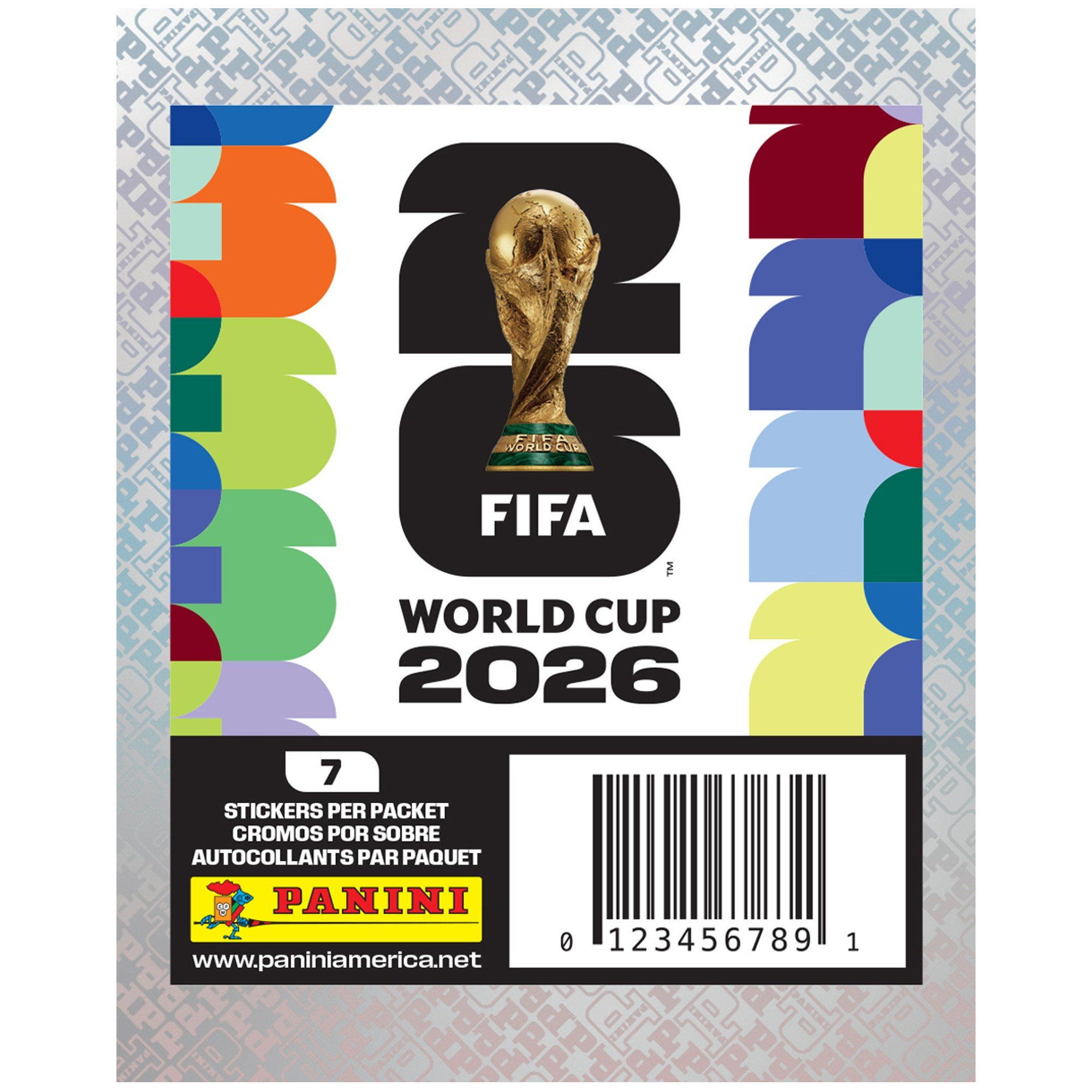 Panini FIFA World Cup 2026™ Official Sticker Pack - 7 Stickers