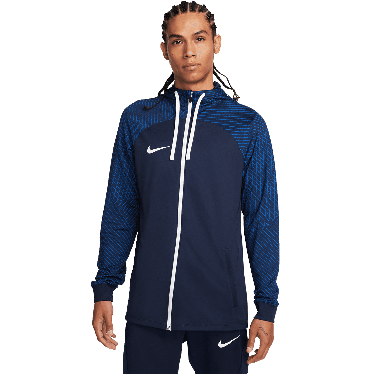 nike Dri Fit Strike 23 Hooded Track Jacket