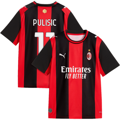 Puma AC Milan 26/27 Youth Pulisic Home Stadium Jersey
