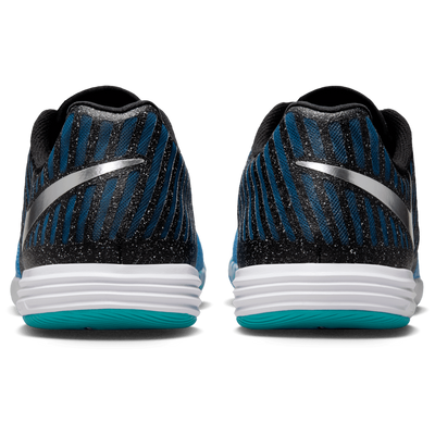 nike Lunargato II Indoor Small Sided Pack Mtlc Silver Black Neptune Blue