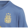 Camiseta azul juvenil adidas Argentina Messi #10