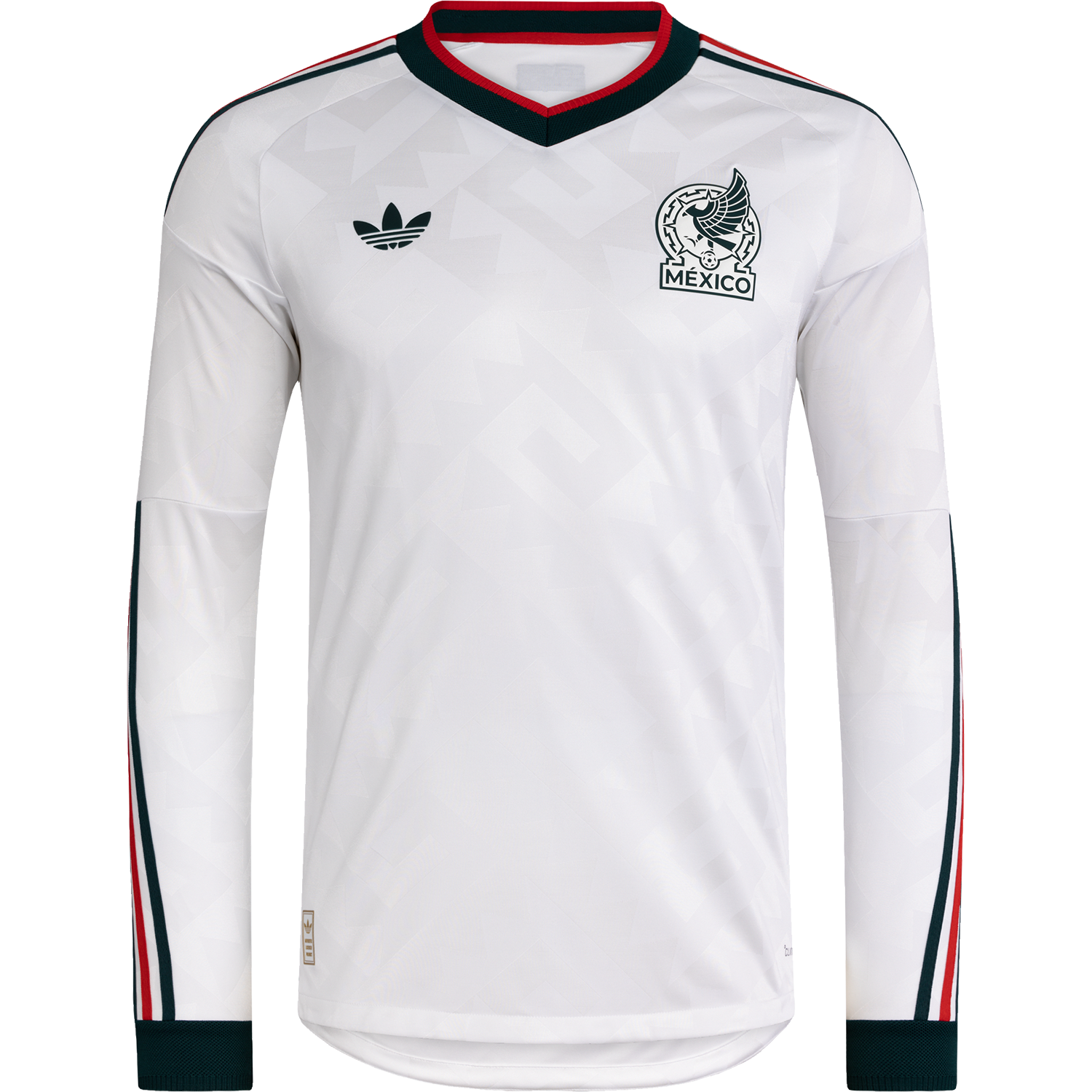 adidas Men's Mexico Away 2026 Authentic Long Sleeve Jersey