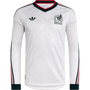 adidas Men's Mexico Away 2026 Authentic Long Sleeve Jersey