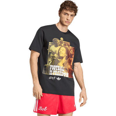 Camiseta negra adidas Bob Marley Originals