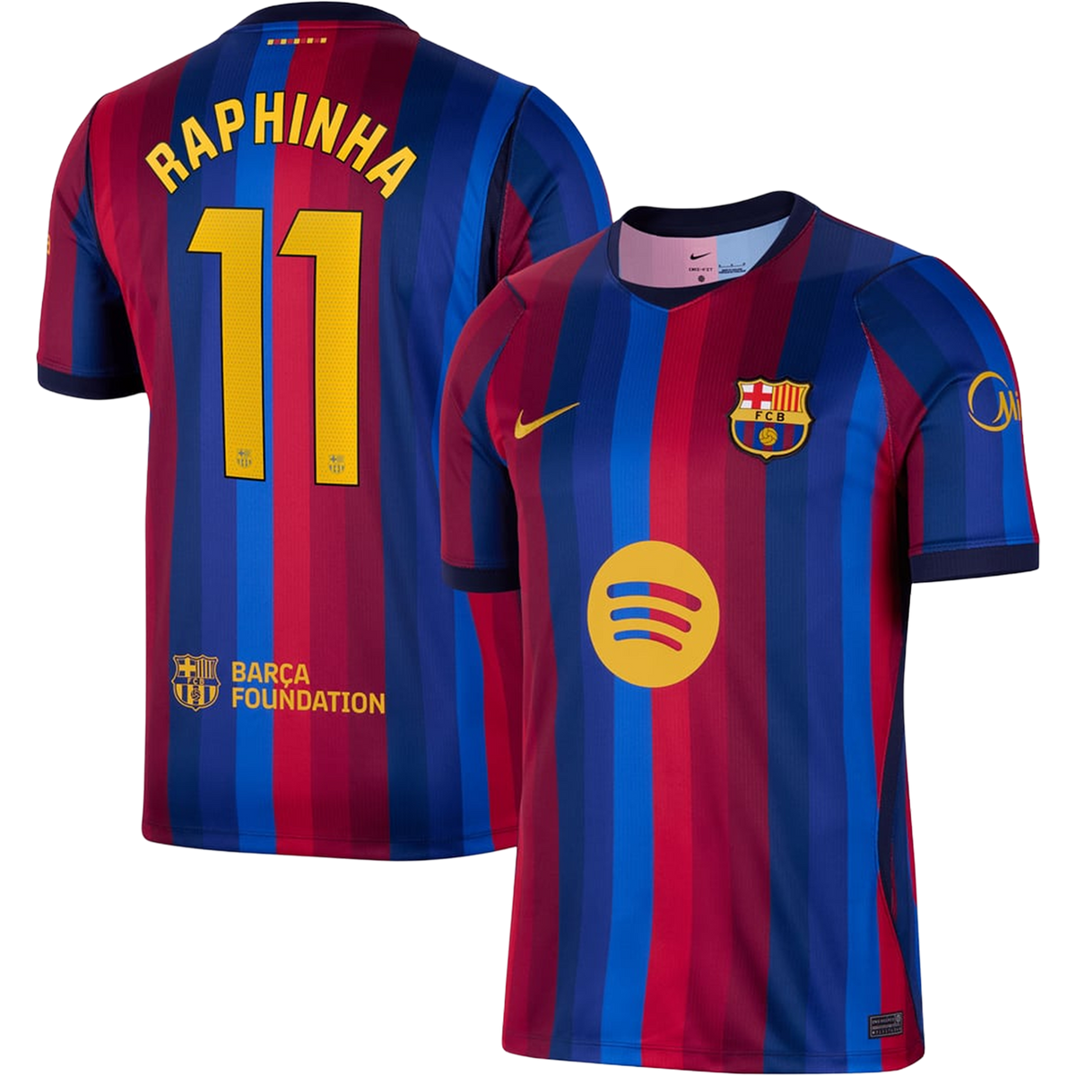 Nike FC Barcelona 26/27 Men’s Raphinha Home Stadium Jersey