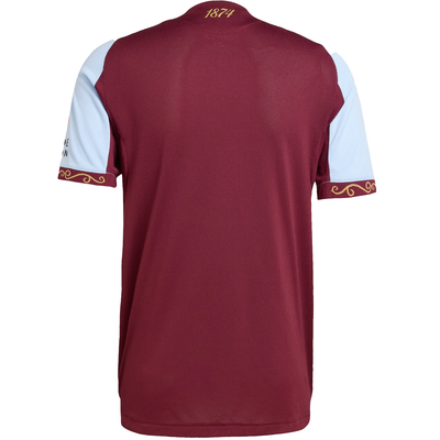 adidas Aston Villa 2025 26 Men’s Home Authentic Match Jersey