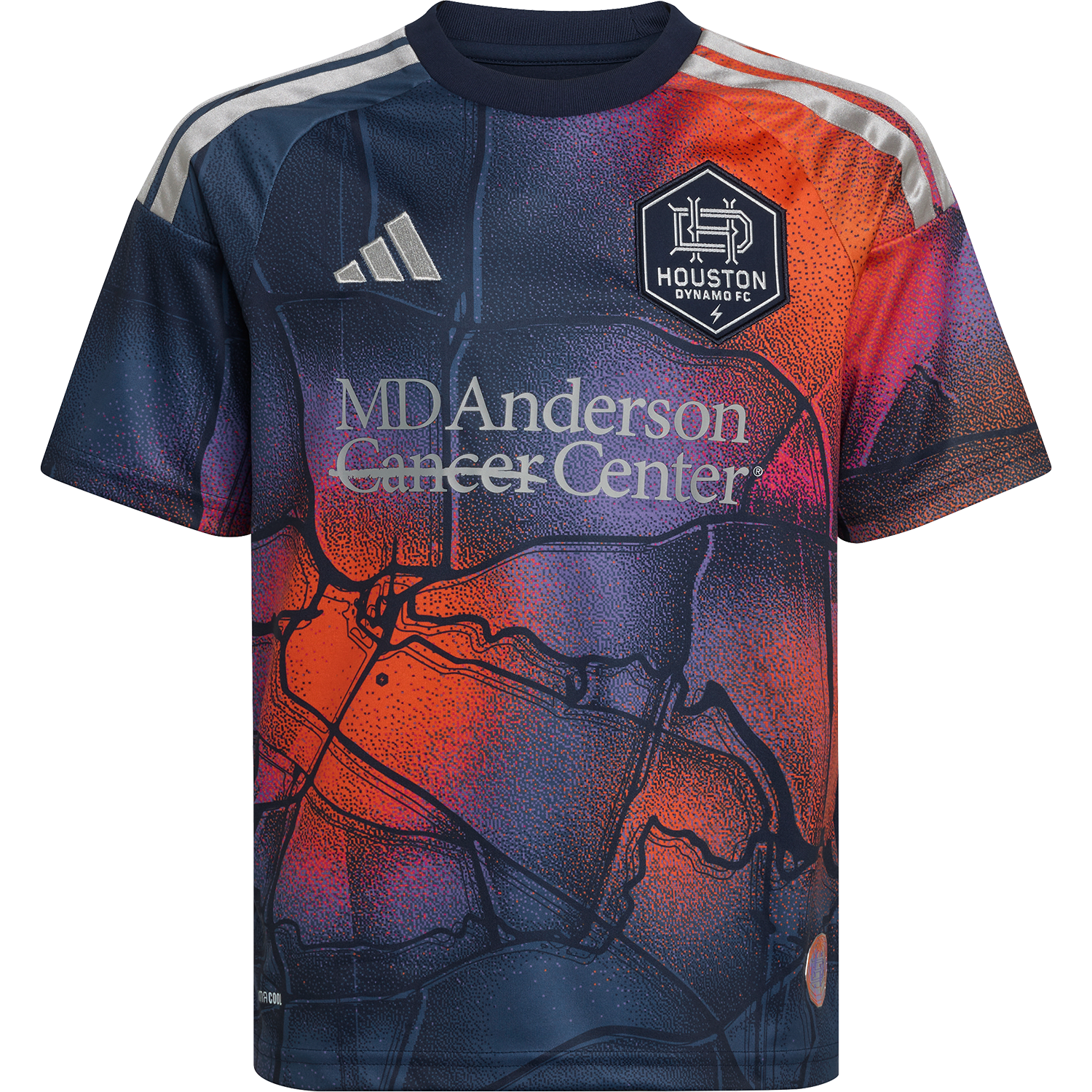 adidas Houston Dynamo 2026-27 Youth Away Stadium Jersey