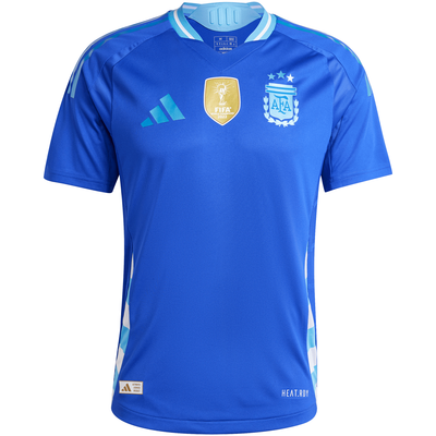 Camiseta auténtica de visitante adidas Argentina 2024 para hombre