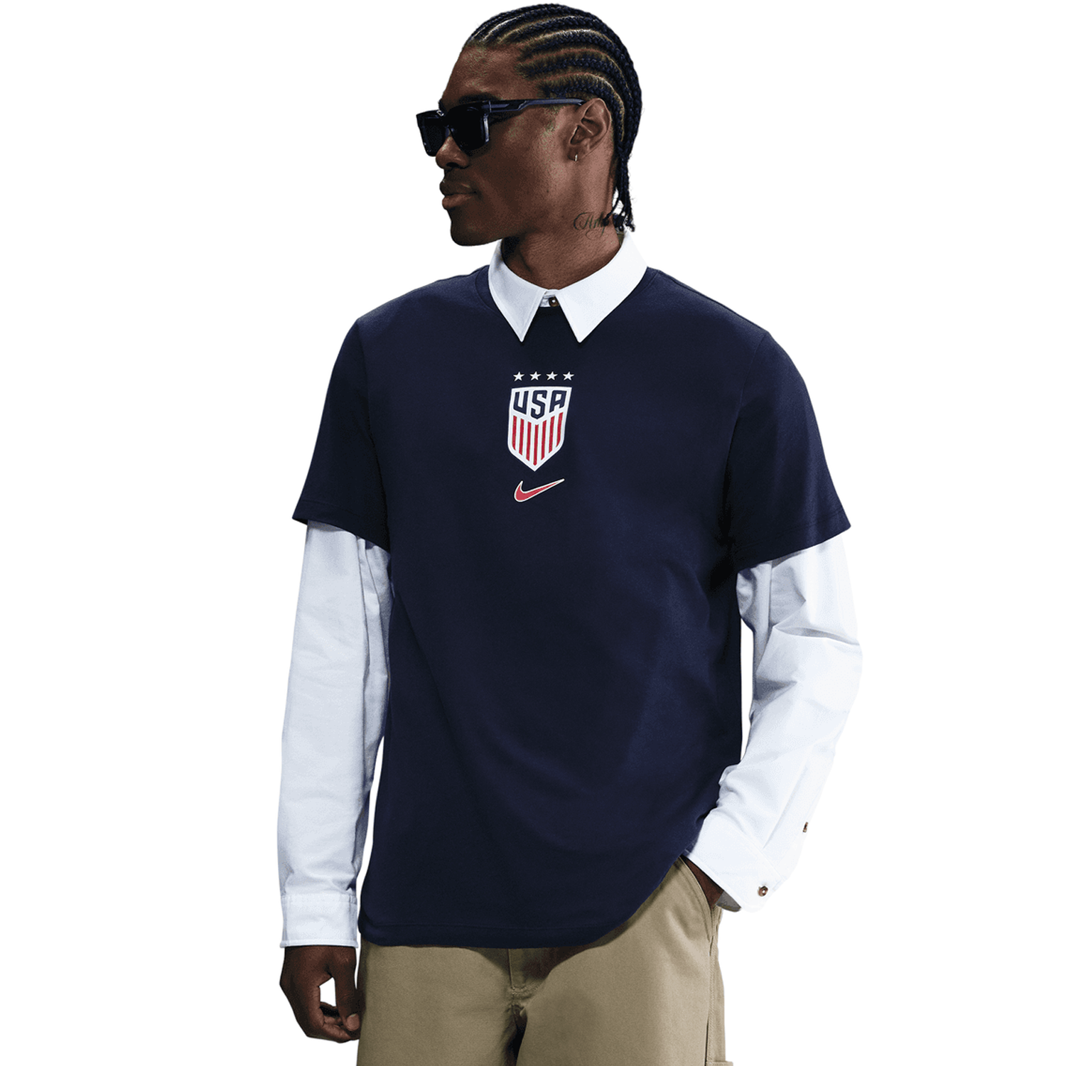 nike USA Men’s 4 Star Crest Tee