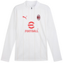 puma Ac Milan Men’s Quarter Zip Pre Match Training Top Puma White Putty