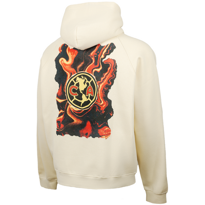 Sudadera con capucha extragrande con gráfico Dream del Club América para hombre