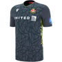 Macron Wrexham Afc 2025 26 Men’s Short Sleeve Goalkeeper Jersey