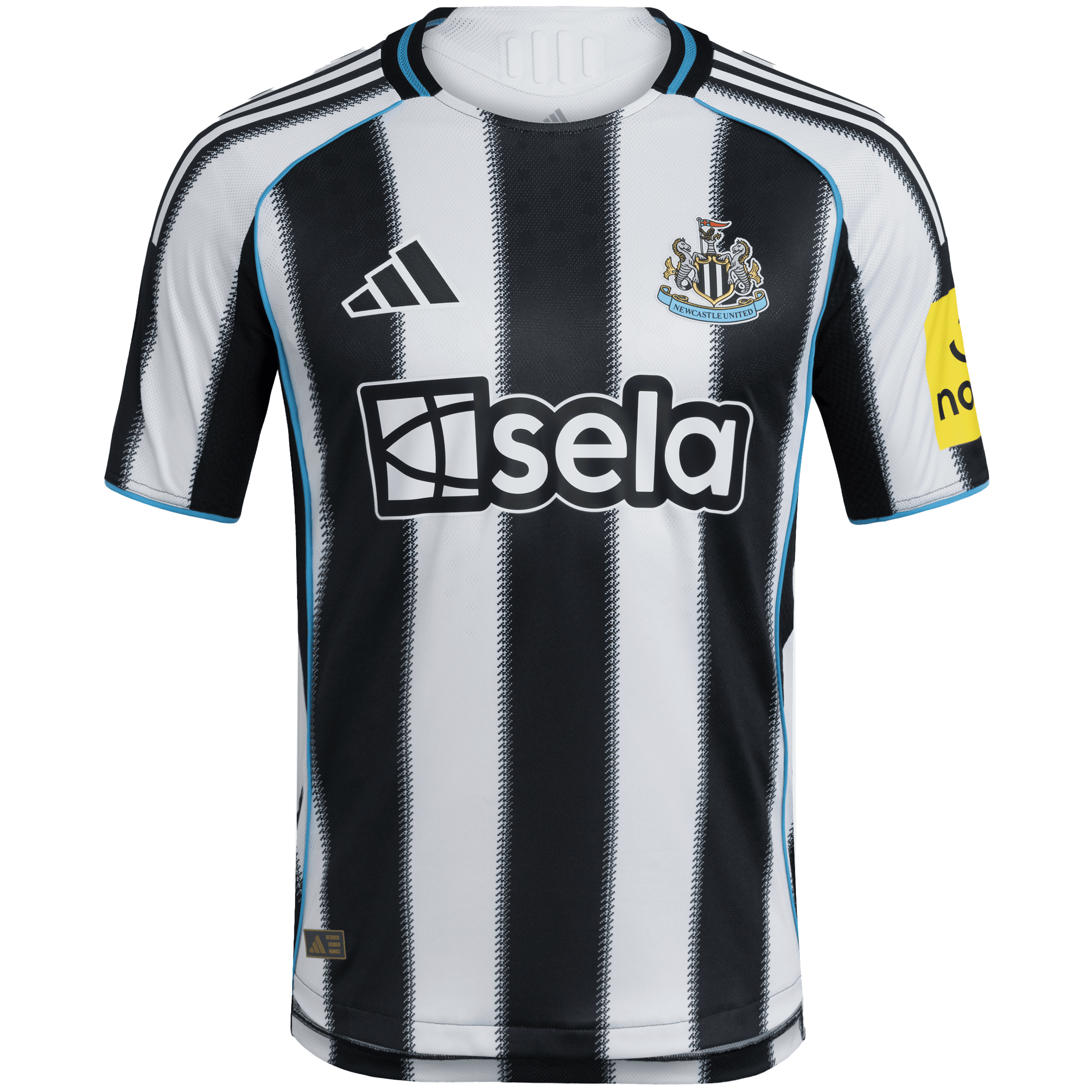 adidas Newcastle United 2025 26 Men’s Home Authentic Match Jersey