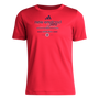 Camiseta vintage de manga corta adidas New England Revolution para jóvenes
