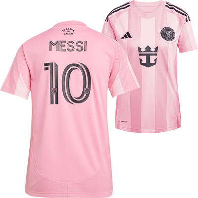 adidas Inter Miami 2025 Women’s Lionel Messi Home Stadium Jersey