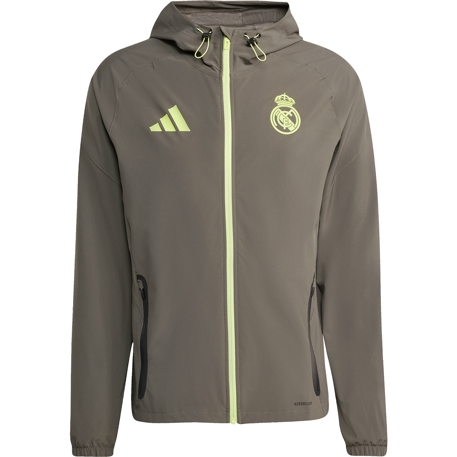 adidas Real Madrid Tiro 25 Competition Vis Tech Travel Jacket