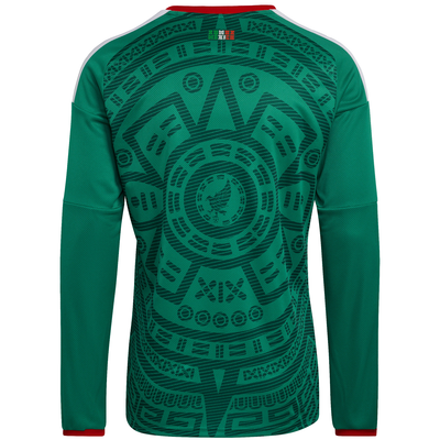 adidas Mexico 2026 Men’s Home Stadium Long Sleeve Jersey