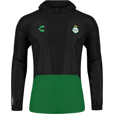 Charly Santos Men's Quarter-Zip Windbreaker