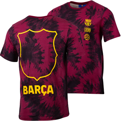 FC Barcelona Men's Tie Dye Graphic Tee