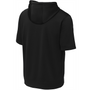 Sudadera con capucha de manga corta de polar Sport-Tek