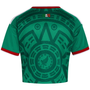adidas Mexico 2026 Women’s Cropped Home Stadium Jersey