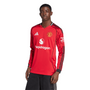 adidas Manchester United 2025 26 Men’s Home Long Sleeve Stadium Jersey