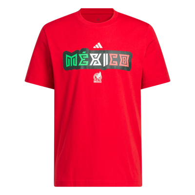 Camiseta con gráfico de gancho de la Copa Mundial de adidas México para hombre