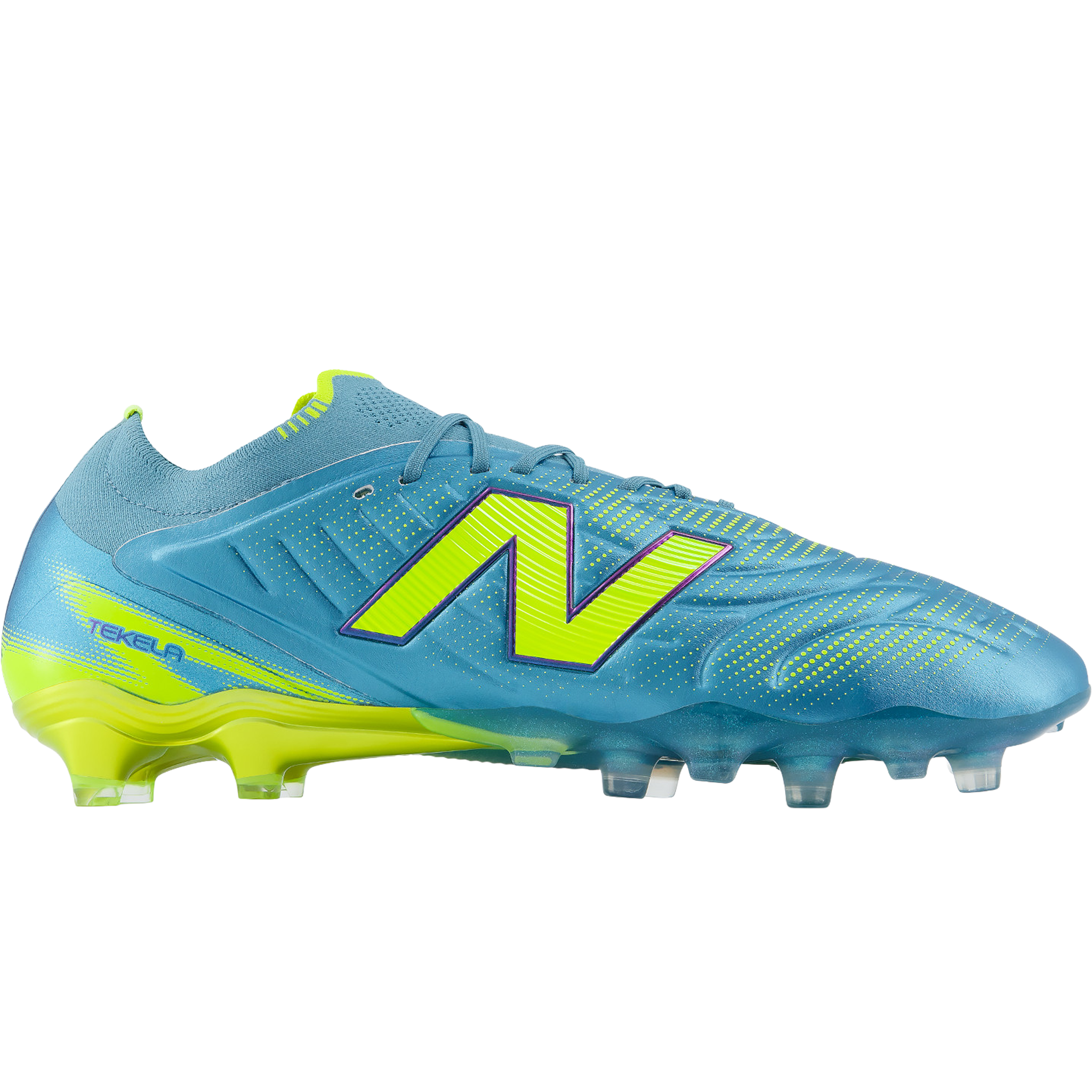 New Balance Tekela V5 Elite Low FG - Neon Tide