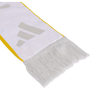 adidas Real Madrid Home Scarf White Bold Gold Lgh Solid Grey