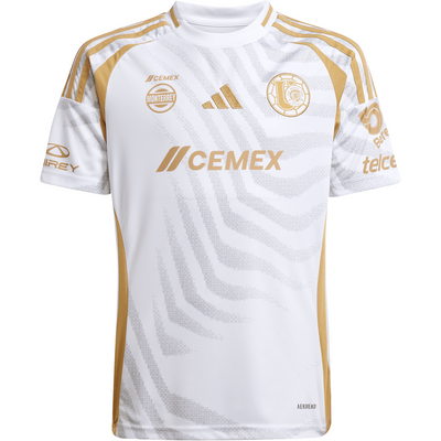adidas Tigres 2024 25 Youth 3rd Stadium Jersey