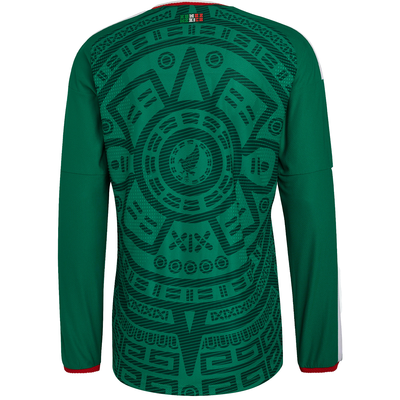 adidas Mexico 2026 Men’s Authentic Home Long Sleeve Jersey