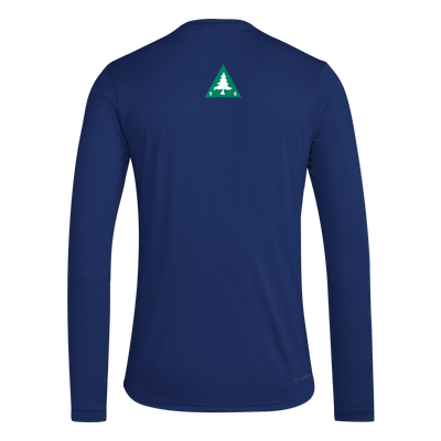 adidas New England Revolution Men’s Long Sleeve Jersey Hook Tee