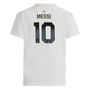 Camiseta adidas juvenil de Argentina con Lionel Messi