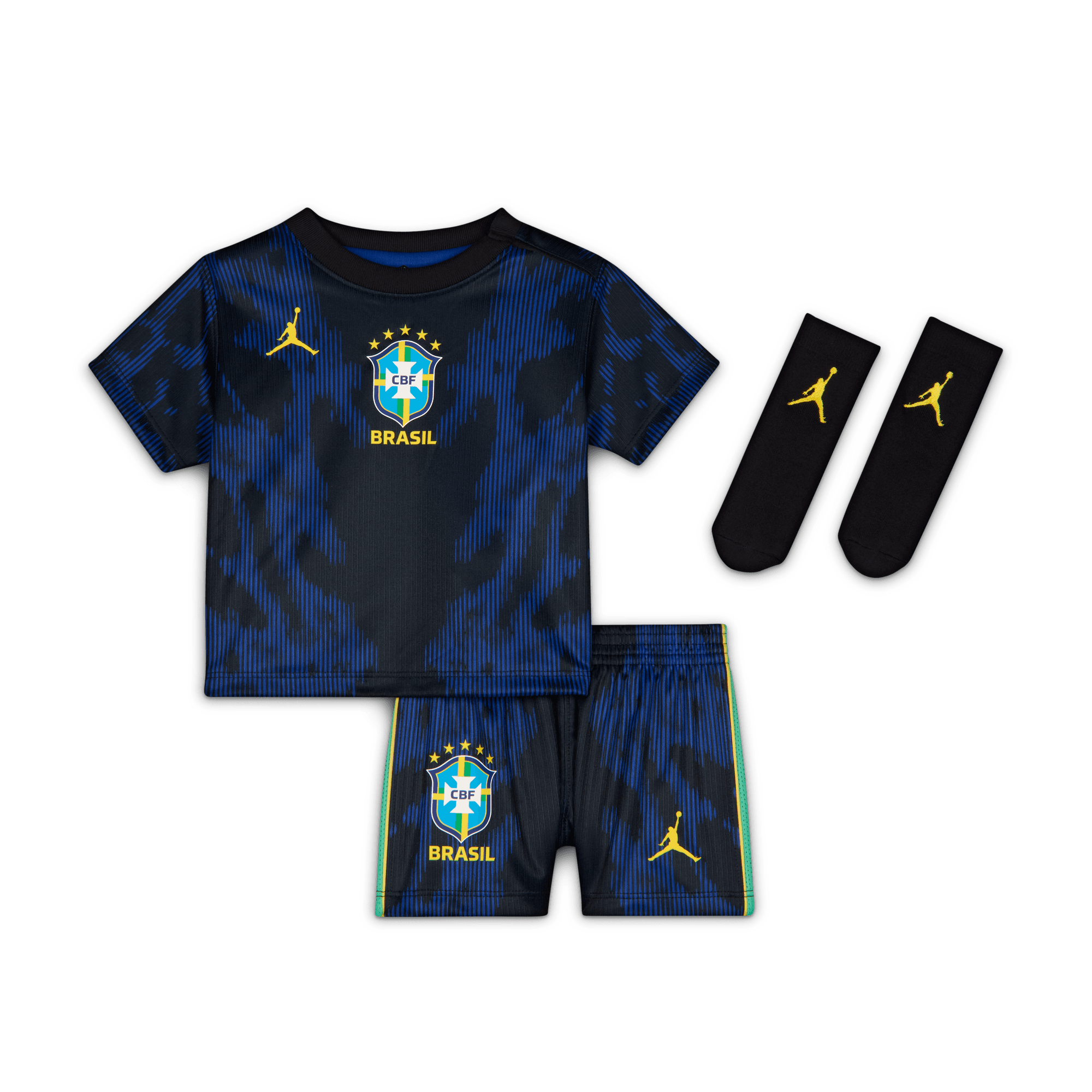 Nike Brasil Futebol x Jordan 2026 Infant Away Kit