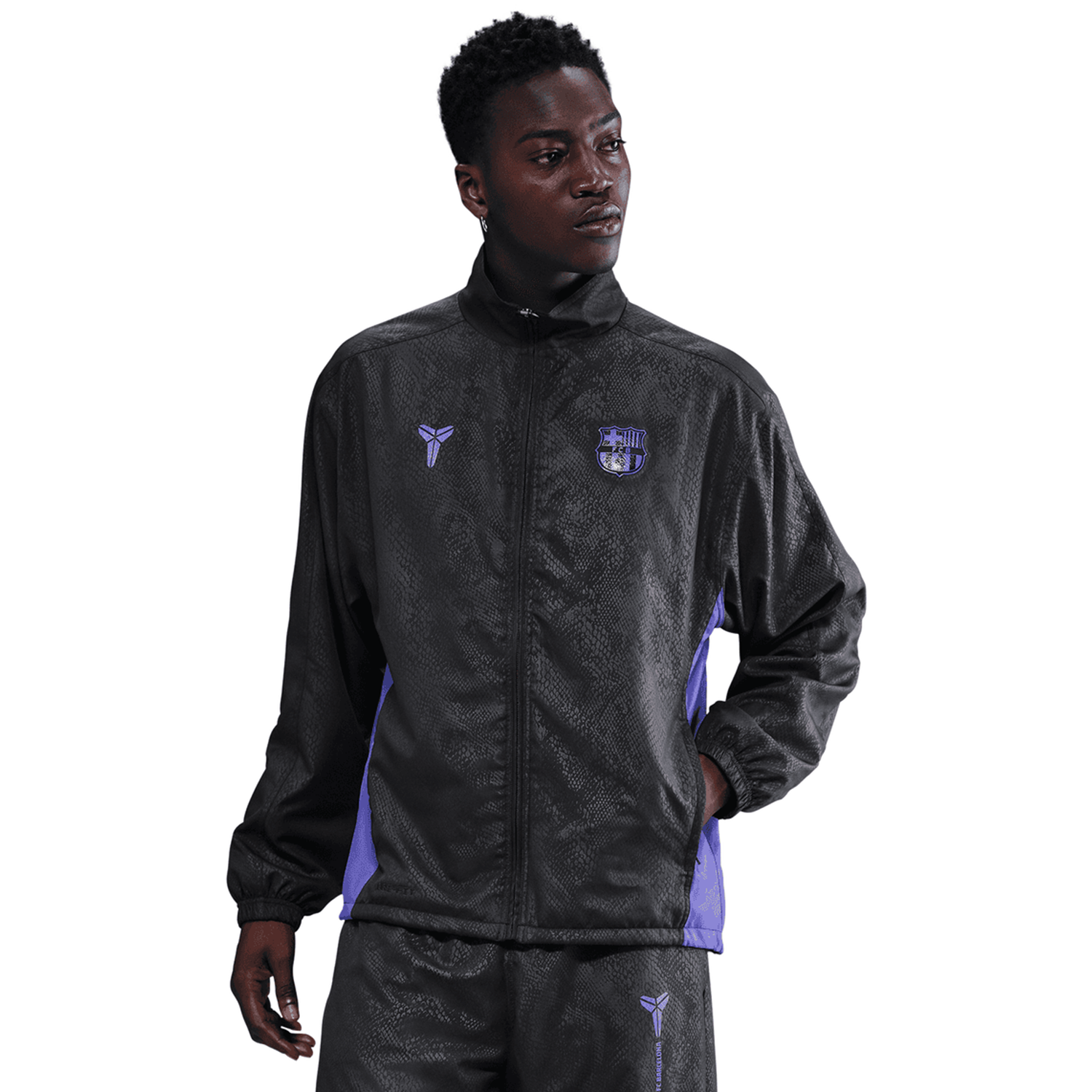nike FC Barcelona Men’s Kobe Graphic Track Jacket