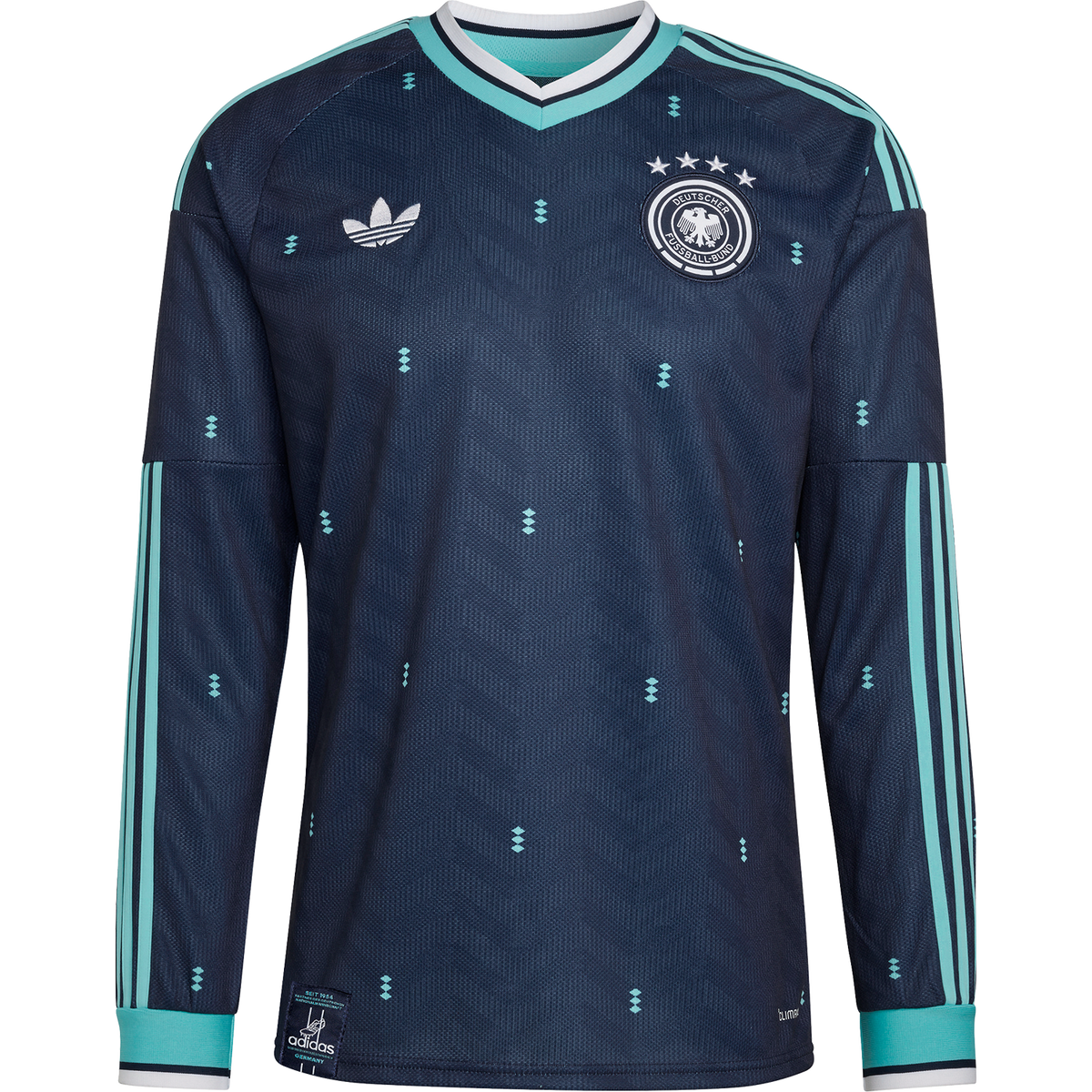 adidas Men's Germany Away 2026 Stadium Long Sleeve Jersey