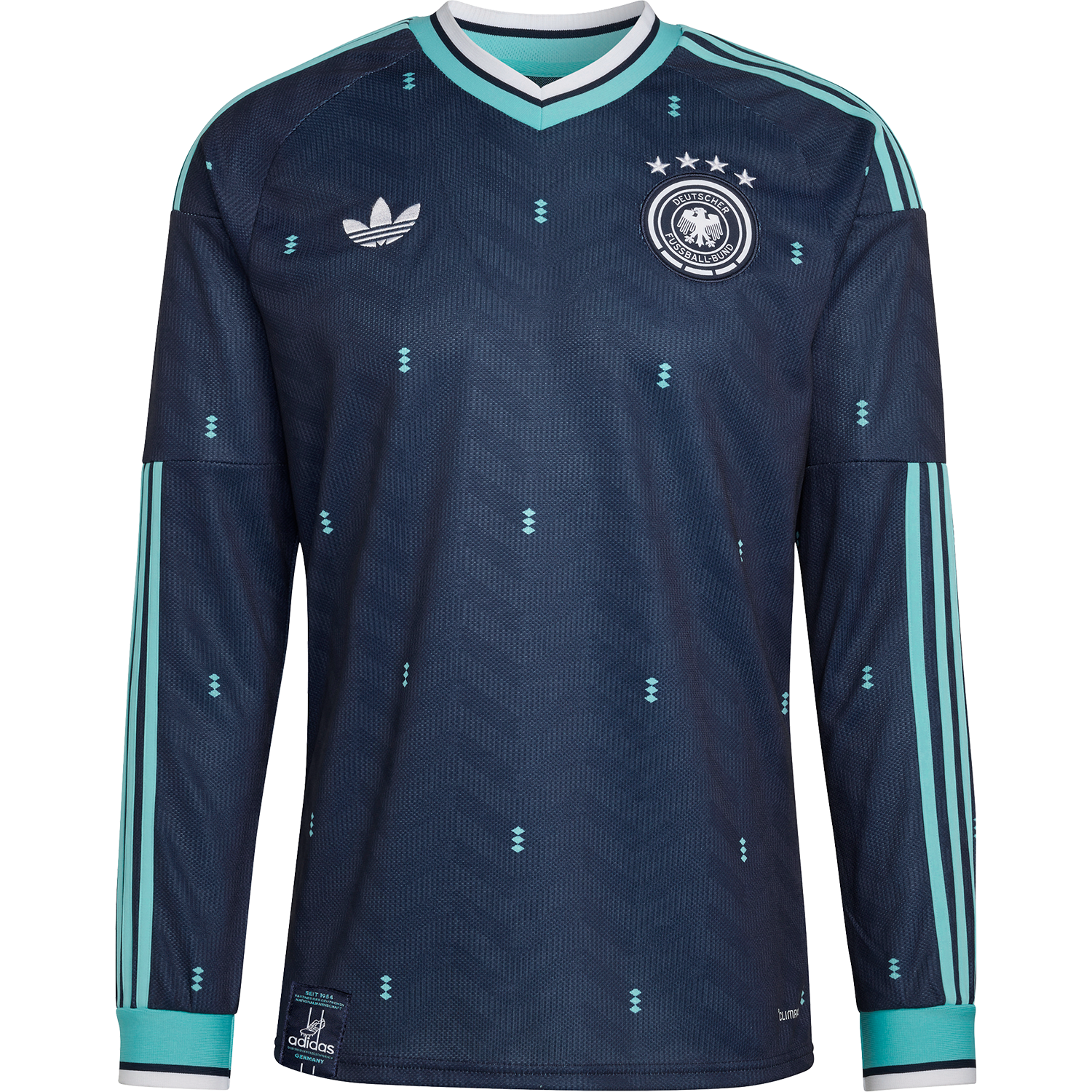 adidas Men's Germany Away 2026 Stadium Long Sleeve Jersey