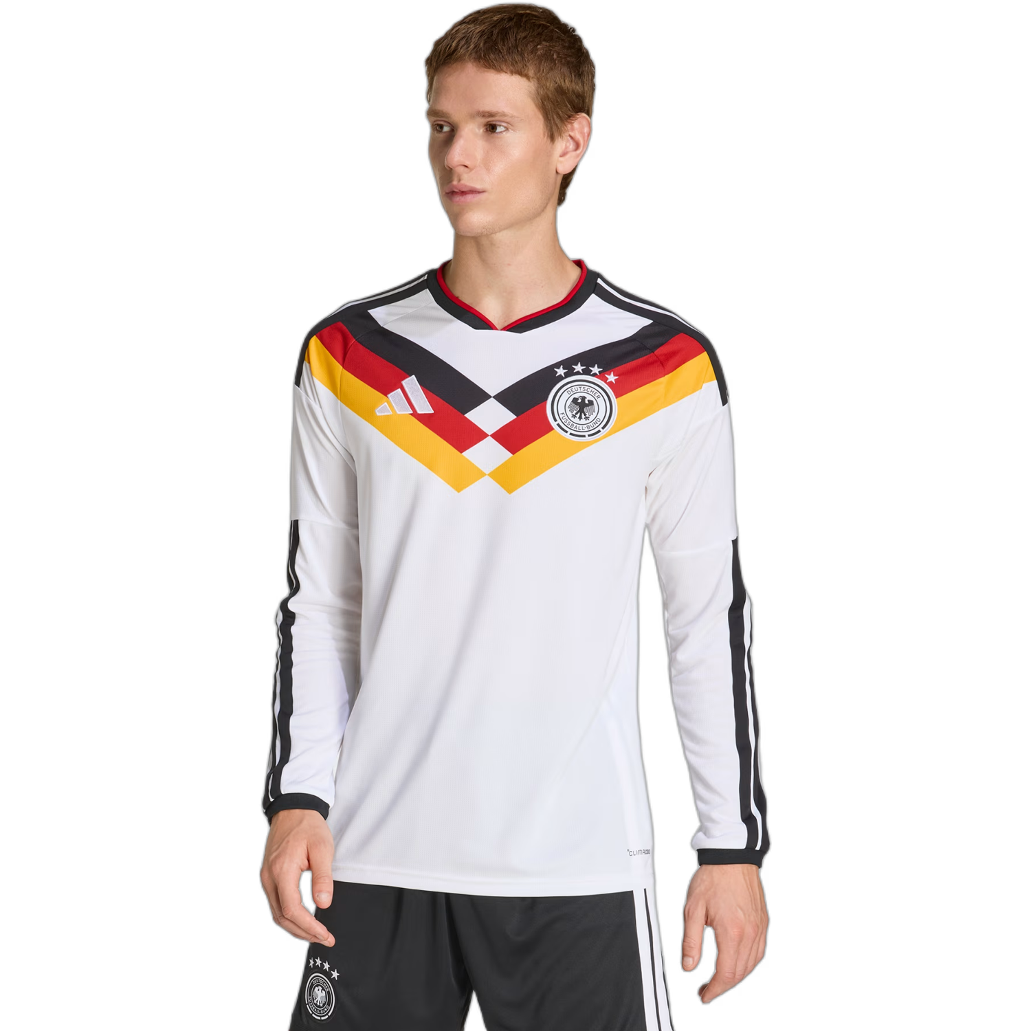 adidas Germany 2026 Men’s Long Sleeve Home Stadium Jersey