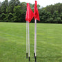 wgs Pro Red Corner Flag Set 4 Pk