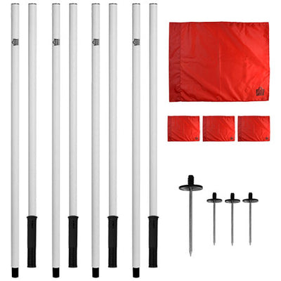 wgs Pro Red Corner Flag Set 4 Pk
