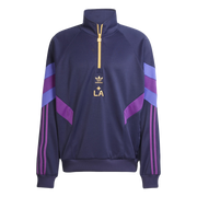adidas La Galaxy Men’s Originals Half Zip Crew Sweatshirt
