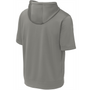 Sudadera con capucha de manga corta de polar Sport-Tek