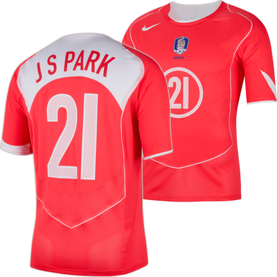 nike Korea 2004 Men’s Total 90 Reissue Ji Sung Park Jersey